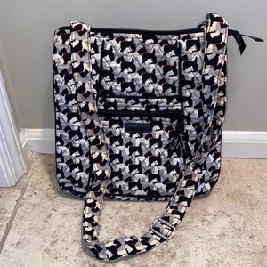 Vera Bradley Hipster crossbody bag in the "Scottie Dogs" pattern